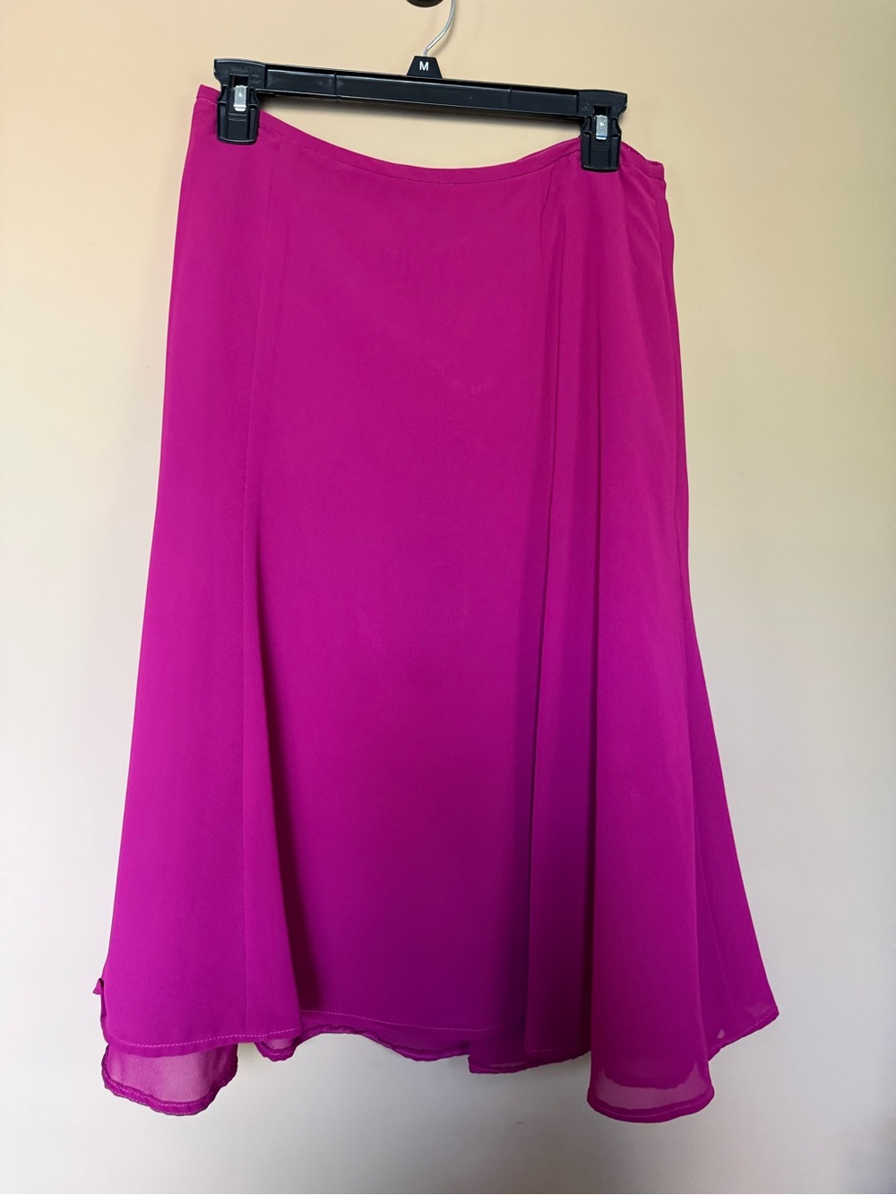 ALFRED SUNG Magenta A-Line Skirt
